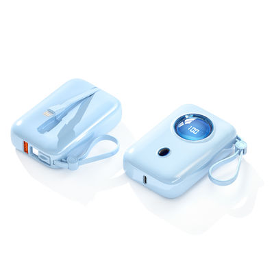 Goede prijs. 10000 mAh Mini Power Bank lichtgewicht met type C-invoer PD22.5W online