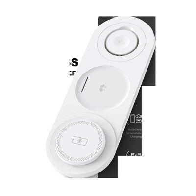 Multi Device draadloos oplaadstation 3 in 1 voor iPhone Apple Watch AirPods met 10W/7.5W/5W Power Type C