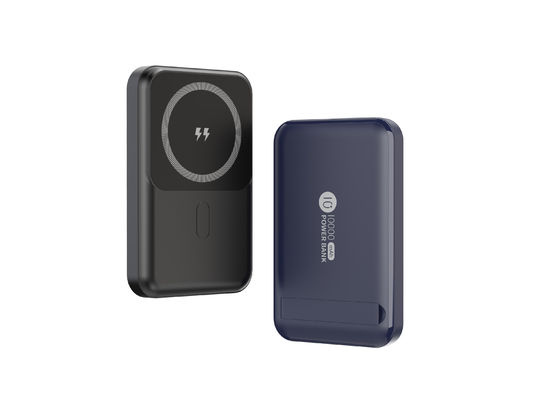 Goede prijs. Magnetische batterij voor iphone 10000mah powerbank met 15W Wireless Output Li Polymer batterij online