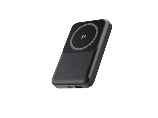 Draadloze magnetische powerbank 10000mAh 5W 7.5W Li-polymerbatterij Type