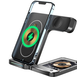 Goede prijs. Type C Input Fast Charging Wireless Charger 10W 7.5W 5W Voor iPhone Apple Watch Air Pods online