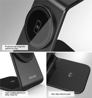 Pawerbank Powerbank Wireless 15W Type C 110-205KHz Laadfrequentie 1m Laadkabellengte
