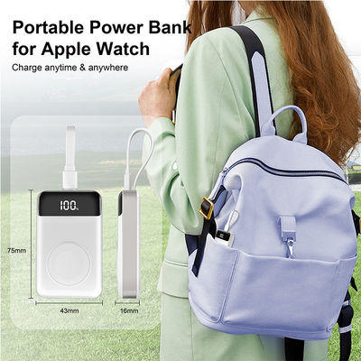 Goede prijs. Mini Smartwatch Power Bank 3000mAh Voor On-The-Go opladen batterij online