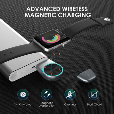Goede prijs. Draagbare plastic smartwatch powerbank met 5V / 1A in- en uitgang online