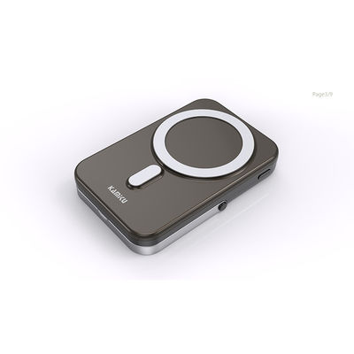 Magnetische draadloze 10000mah Powerbank met 5W/7.5W/10W/15W Output Type C Input en overladingsbescherming