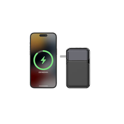 Goede prijs. Wall Plug Power Bank Draagbare oplader in wit/zwart Hoge kwaliteit online