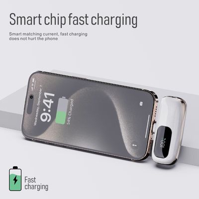 Goede prijs. 5000 mAh capsule ultra compacte batterij voor dagelijks draagbaar opladen onderweg online