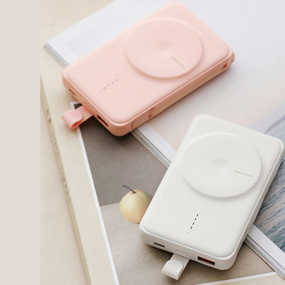 Goede prijs. Li Polymer Magnetic Power Bank Snel opladen 10000mAh Draadloze uitgang online