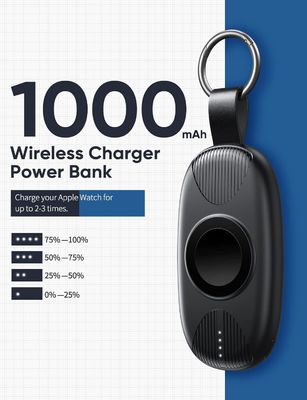 Goede prijs. 1000mah Smartwatch Power Bank Type C Connectiviteit Universele compatibiliteit online