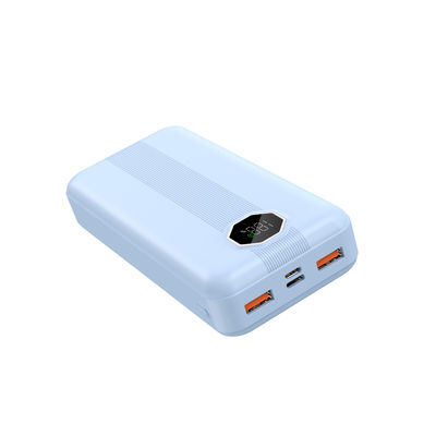 Goede prijs. Blauw Wit 10000mAh PD Power Bank Micro Compatible Charger Met 20W 22,5W Nominale Vermogen online
